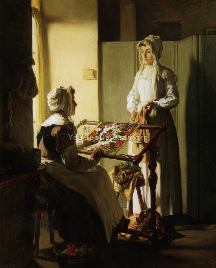 Early Morning Conversation - 克洛德·约瑟夫·贝勒